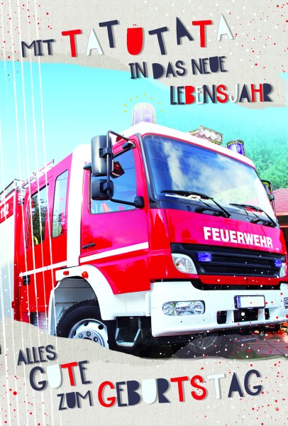 Geburtstag - Feuerwehr