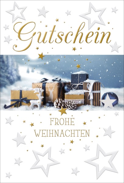 Weihnachten - Gutschein
