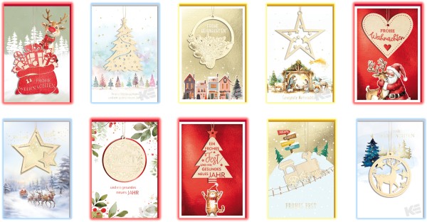 Weihnachten - Serie Holz