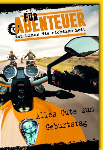 Geburtstag - Motorrad