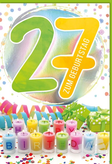 Zahlengeburtstag 27er