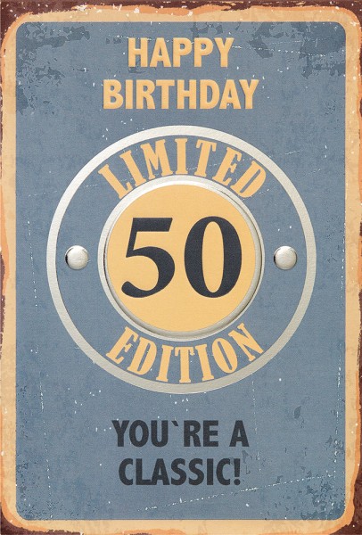 Zahlengeburtstag 50er