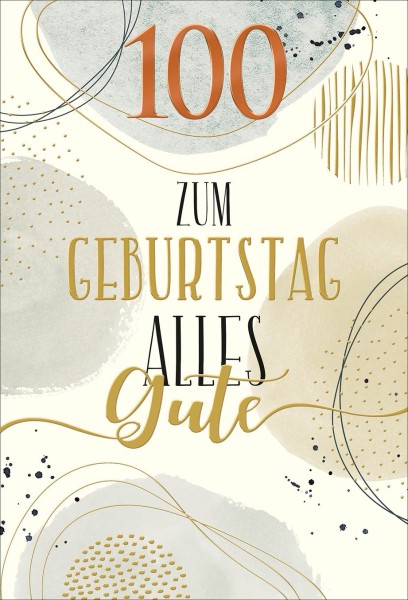 Zahlengeburtstag 100er