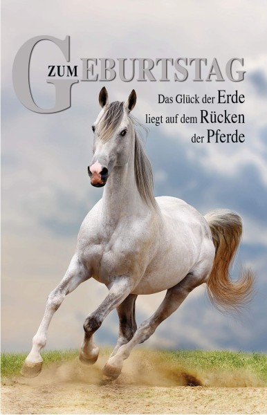 Geburtstag - Pferd