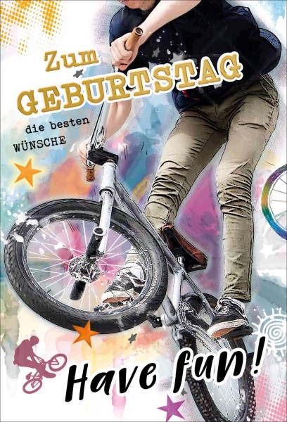 Geburtstag - Jugend (BMX)