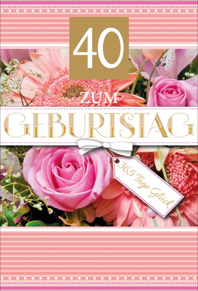 Zahlengeburtstag 40er
