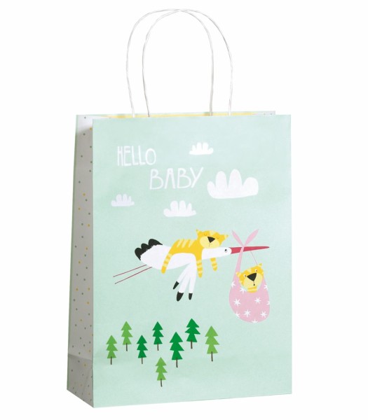 Tragtasche A4 Baby Recyclingpapier