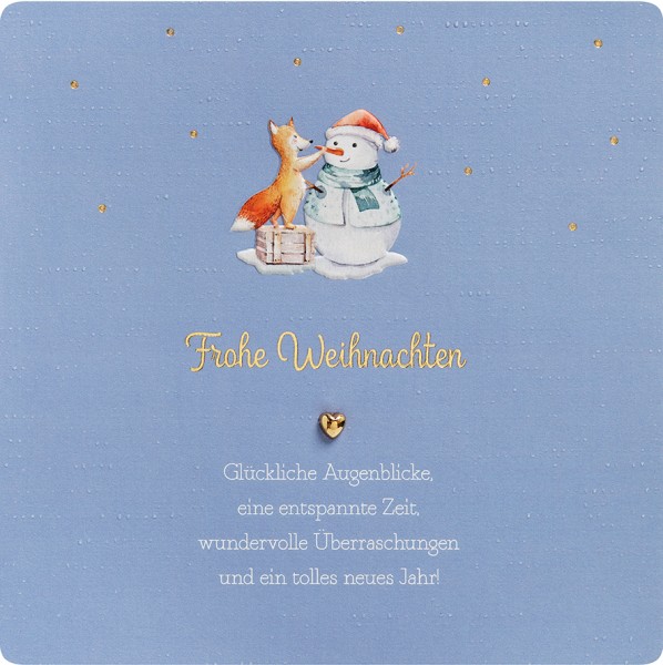 Weihnachten - Plastikfrei - Quadratisch