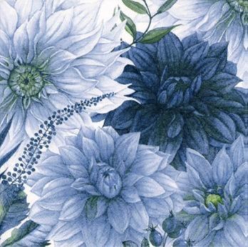 Serviette - Blume