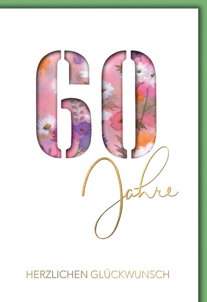 Zahlengeburtstag 60er