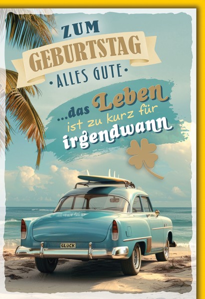 Geburtstag - Auto