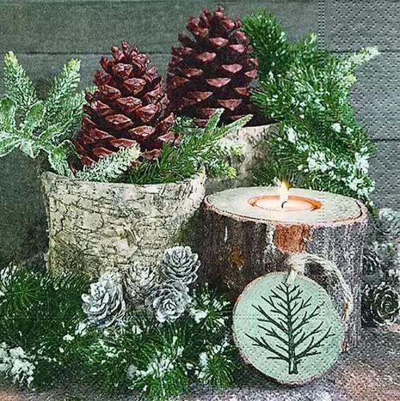 Serviette - Weihnachten