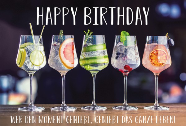 Geburtstag - Spritzer
