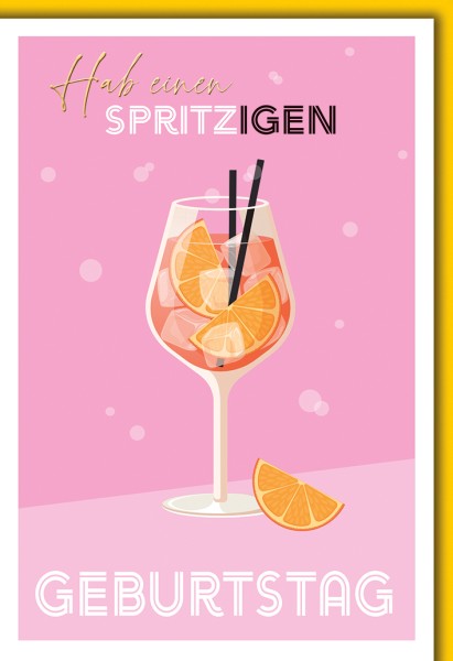 Geburtstag - Aperol