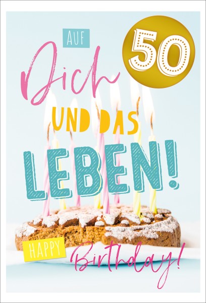 Zahlengeburtstag 50er