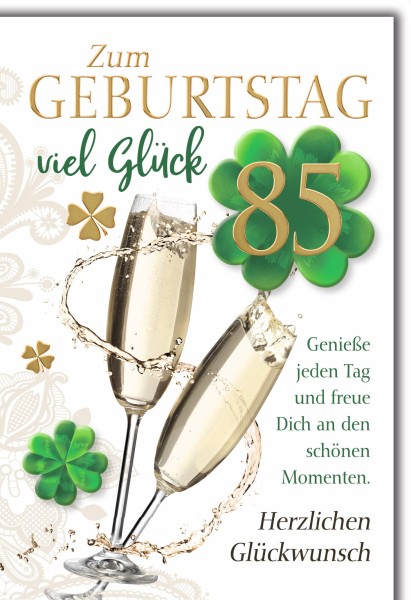 Zahlengeburtstag 85er