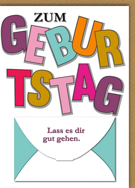 Geburtstag - Geld