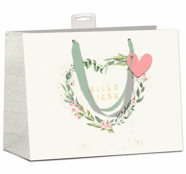 Tragtasche A4 quer - Papier