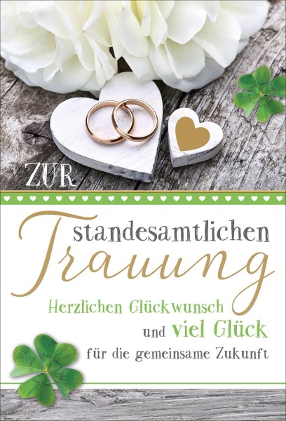 Hochzeit - standesamtlich