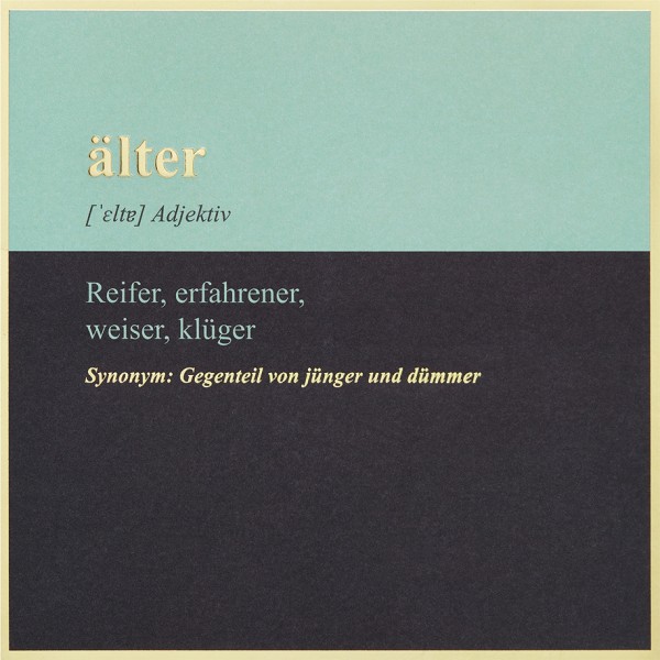 Älter - SimplyGold - Plastikfrei (Quadratisch)