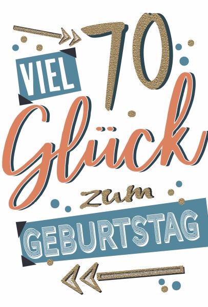 Zahlengeburtstag 70er