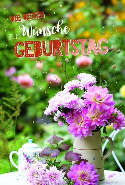 Geburtstag - Blume
