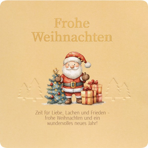 Weihnachten - Plastikfrei - Quadratisch