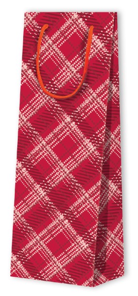 Tragtasche Flasche - Papier