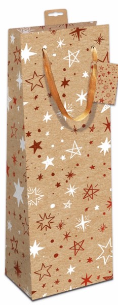 Weihnachten Tragtaschen Flasche