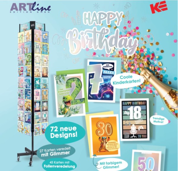 Füllung - AKTION: Ständerkonzept - Happy Birthday