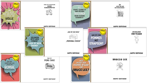 Serie Geburtstag - Humor