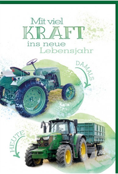 Geburtstag - Traktor