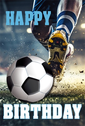 Geburtstag - Fußball