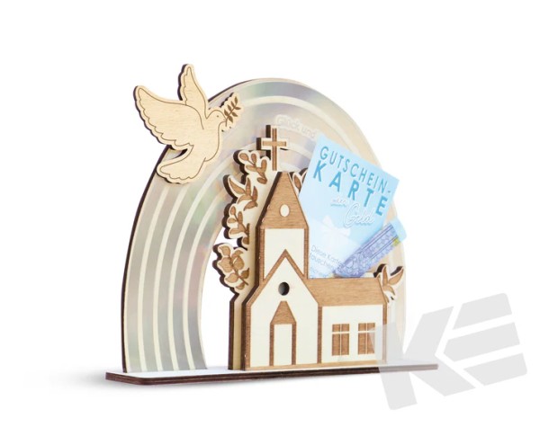 Geldgeschenk Holz - Heilig