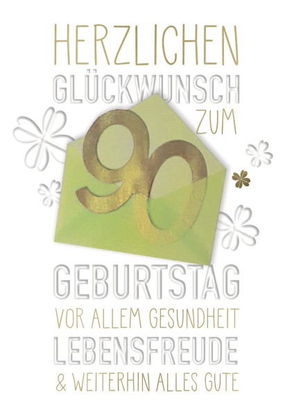 Zahlengeburtstag 90er