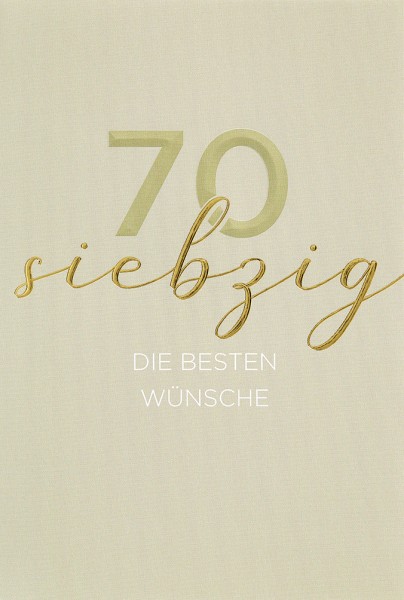 Zahlengeburtstag 70er