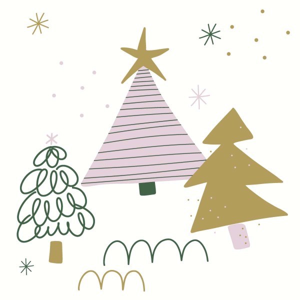Serviette - Weihnachten