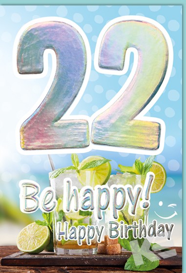 Zahlengeburtstag 22er