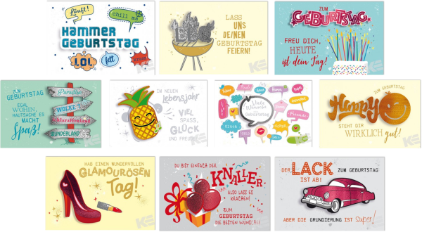 Humor Box - mit Applikationen