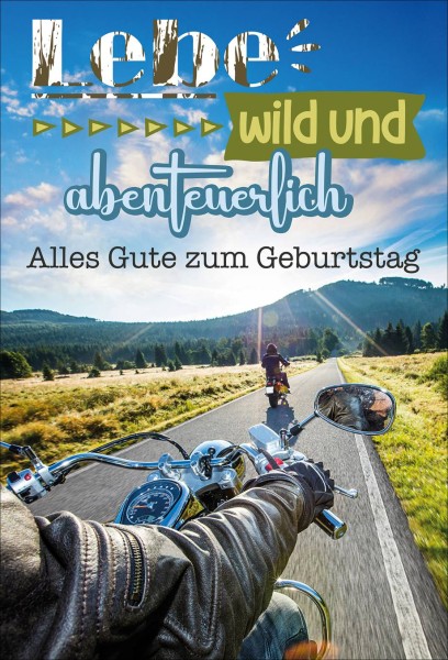 Geburtstag - Motorrad