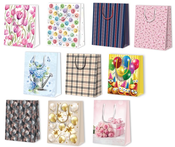 Tragtasche sortiert Mini