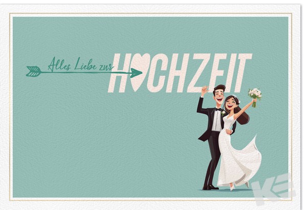 Hochzeit - Beautiflul Green quer - Plastikfrei