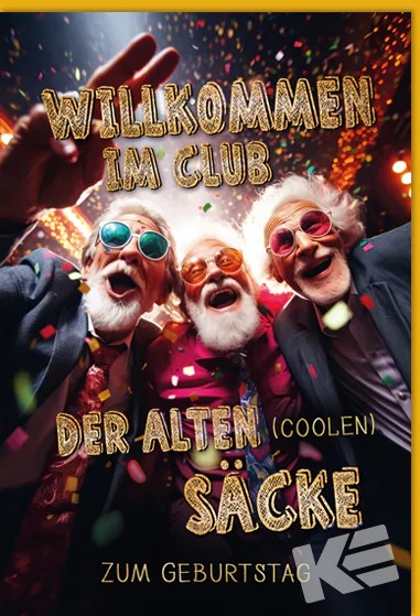 Geburtstag - Männer