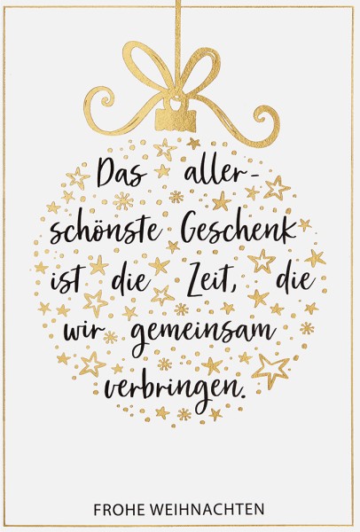 Weihnachten - Plastikfrei