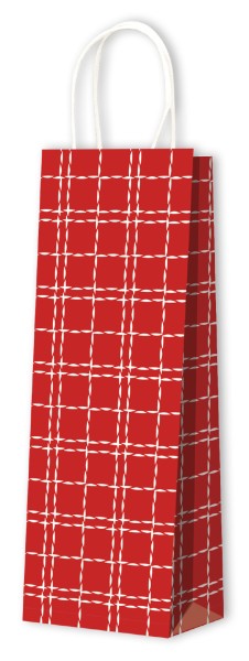 Tragtasche Flasche - Papier