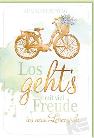 Geburtstag - Rad