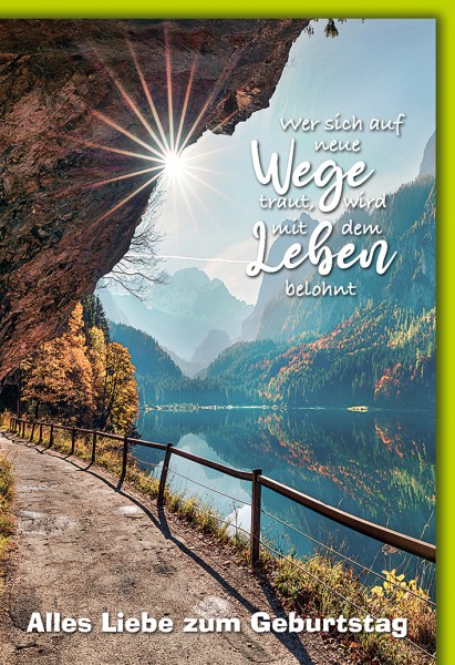 Geburtstag - Wandern