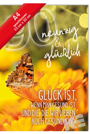 Geburtstag A4 - Format - 90er