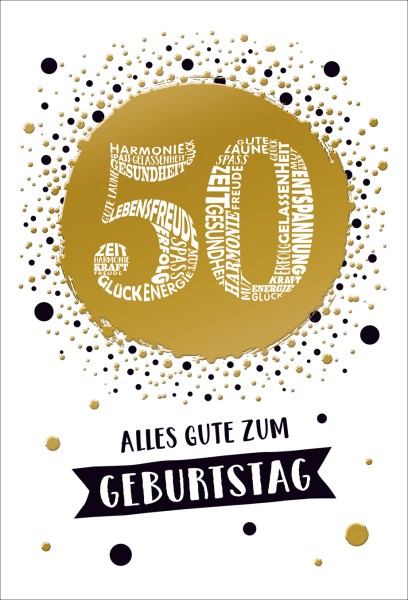 Zahlengeburtstag 50er