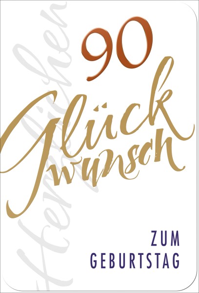 Zahlengeburtstag 90er